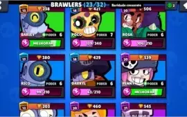 Conta Brawl Stars 9831 troféus