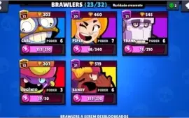 Conta Brawl Stars 9831 troféus