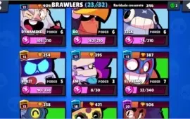 Conta Brawl Stars 9831 troféus