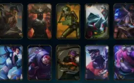 Conta LOL (League of legends) 140 skins 1200 gastos ex gold