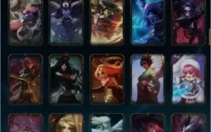 GOLD V, 94 Skins (DJ Sona), lvl 96 e 125 champs