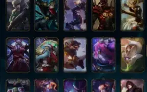 GOLD V, 94 Skins (DJ Sona), lvl 96 e 125 champs