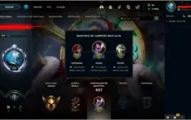 Contas Inativas League of legends 30-140 champions
