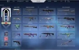 Conta de lol level 703 com 323 skins + conta de Valorant