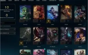 Conta League of Legends