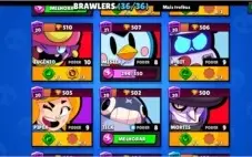 Conta Brawl Stars|Todos personagens| Brawlpass ativo