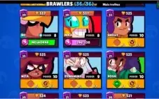 Conta Brawl Stars|Todos personagens| Brawlpass ativo