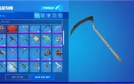 FORTNITE 124 SKINS + SALVE O MUNDO (EMOTES E SKINS RARAS)