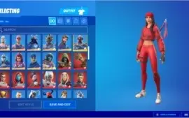 FORTNITE 124 SKINS + SALVE O MUNDO (EMOTES E SKINS RARAS)