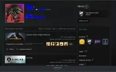 Conta csgo com 3 medalhas + 500 adesivos no inventario
