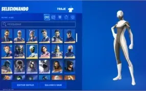 CONTA FORTNITE +170 SKINS COM SALVE O MUNDO