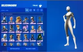 CONTA FORTNITE +170 SKINS COM SALVE O MUNDO