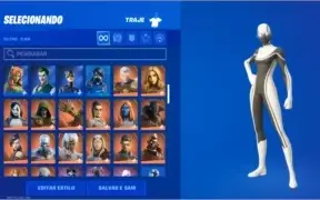 CONTA FORTNITE +170 SKINS COM SALVE O MUNDO