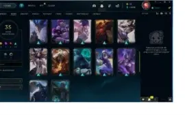 Conta Plat 3 Smurf 35 Skins Mono riven