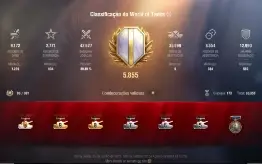 Vendo conta de world of tanks