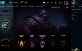 CONTA G2 DESDE 2015 COM SKIN VARUS CONQUISTADOR NO ESPÓLIO