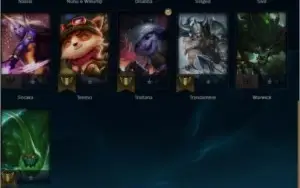 CONTA G2 DESDE 2015 COM SKIN VARUS CONQUISTADOR NO ESPÓLIO