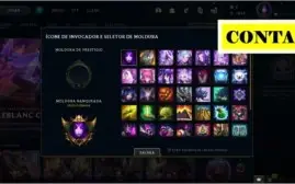 Combo de 02 contas League of Legends.