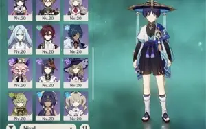 Ar42. Andarilho e Childe + agitação trovejante, Mona e Jean