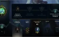 Conta Smurf Ex Platina 3 Season Passado! Alto MMR