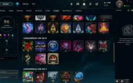 Conta LOL Mmr Alto com RP para trocar Nick