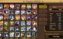 Summoners War Global com 2LDs Leona e Maya +Leo Savannah