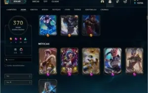Conta League of Legends 100% Segura