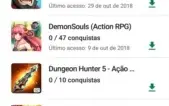 contas em vários rpgs medianamente upados