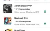 contas em vários rpgs medianamente upados