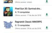 contas em vários rpgs medianamente upados