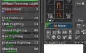 Conta 2 EK's e 1 Knight e 75 coins (servidores diferentes)