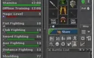 Conta 2 EK's e 1 Knight e 75 coins (servidores diferentes)