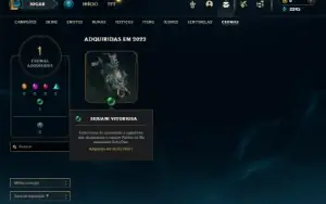 Esmerlada 3 com 35 Champs e 13 Skins ( MAIN ADC )