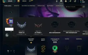 Conta prata 3 com 70 Champs e 40 Skins ( MAIN SUP )