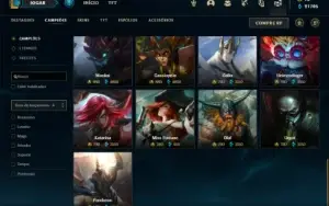 Conta prata 3 com 150 Champs e 258 Skins (1.2kk de Diana)