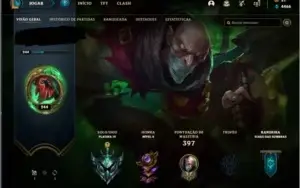 Conta league of legends S6 plat 4, 68 skins