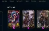 VENDO CONTA LOL 167 SKINS E 98 CAMPEÕES