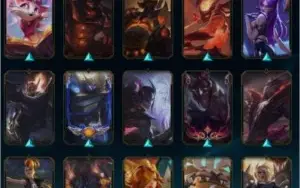 VENDO CONTA LOL 167 SKINS E 98 CAMPEÕES