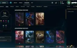Conta League of Legends Platina 3