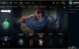 Conta League of Legends Platina 3