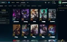 Conta League of Legends Platina 3