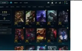 Conta Plat 4 + Skins