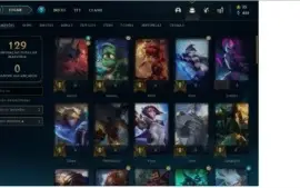 Conta Plat 4 + Skins