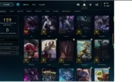 Conta Plat 4 + Skins