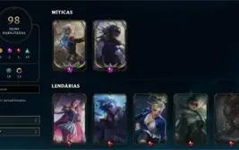 conta D4, 60% WR / com skin prestigio e mmr buffado
