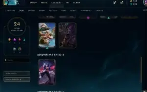 Conta league of Legends