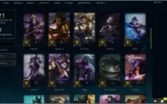 Conta league of Legends