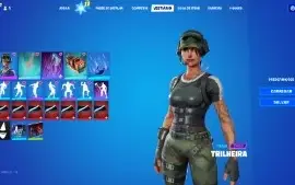 Conta de Fortnite com Travis Scott e Salve o Mundo