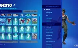Conta de Fortnite com Travis Scott e Salve o Mundo