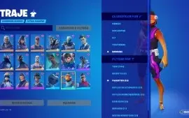 Conta de Fortnite com Travis Scott e Salve o Mundo